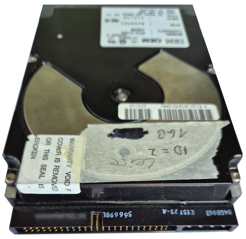 Interne SCSI-HD für einen Kurzweil K2000